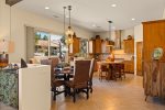Warm and inviting entertaining space for families & friends